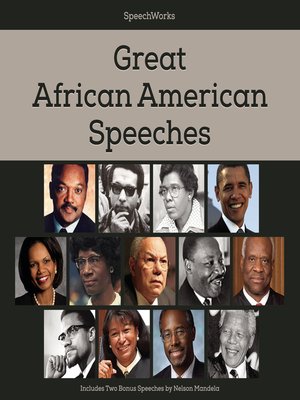 cover image of Great African American Speeches